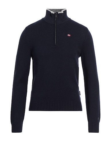 NAPAPIJRI Col roulé Bleu marine 65% Laine d’agneau, 35% Polyamide
