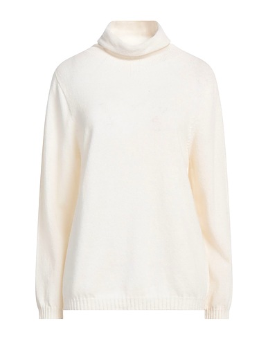 A.MANTÓ Turtleneck Cream 55% Geelong Wool, 45% Cashmere