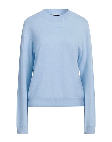KARL LAGERFELD Cashmere jumper Light blue 100% Cashmere