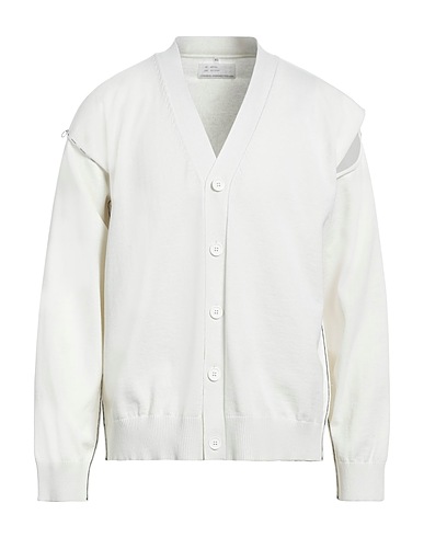 MM6 MAISON MARGIELA Cardigan Panna 56% Poliestere, 44% Viscosa