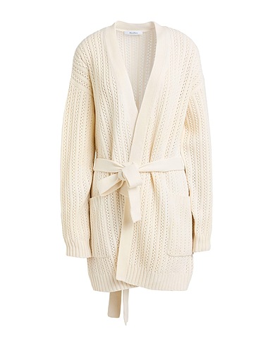 MAX MARA Strickjacke Elfenbein 70% Wolle, 30% Kaschmir