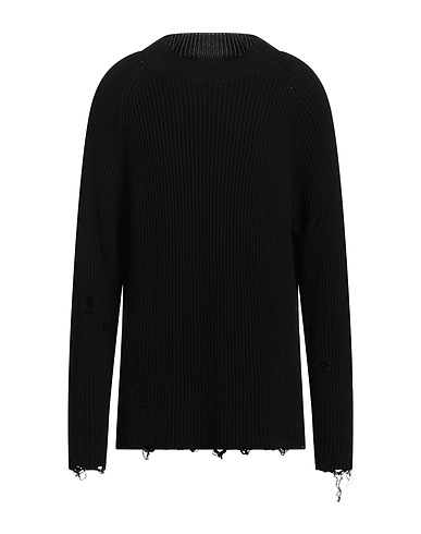 MM6 MAISON MARGIELA Jumper Black 100% Cotton, Elastane