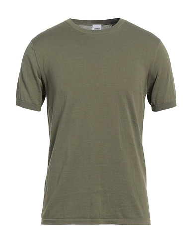 ASPESI Jumper Military green 100% Cotton