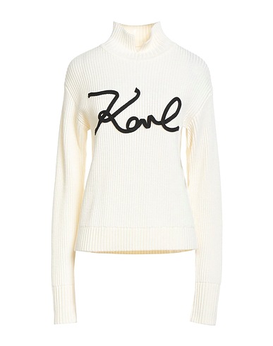KARL LAGERFELD Dolcevita Bianco 50% Lana, 50% Acrilico