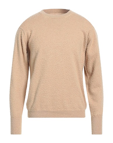 MAISON MARGIELA Cashmere jumper Beige 78% Cashmere, 22% Cotton