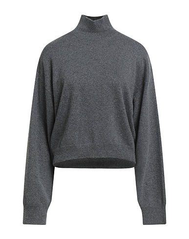 FABIANA FILIPPI Polo neck Lead 56% Merino Wool, 19% Viscose, 11% Silk, 8% Cashmere, 6% Polyester