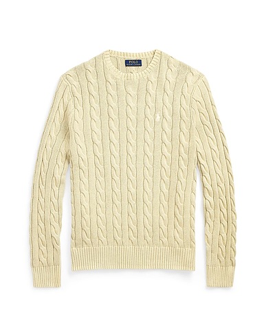 POLO RALPH LAUREN Pullover CABLE-KNIT MINERAL-DYED COTTON SWEATER
100% Coton