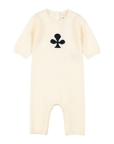 BONPOINT Baby jumpsuit  Ivory 100% Merino Wool