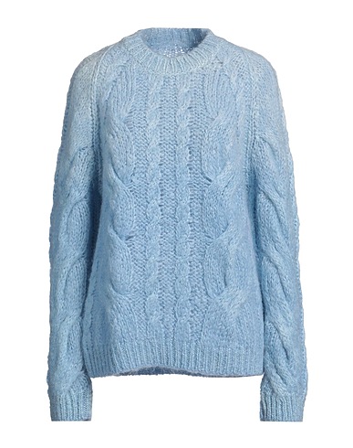 MAISON MARGIELA Jumper Sky blue 80% Mohair wool, 20% Polyamide