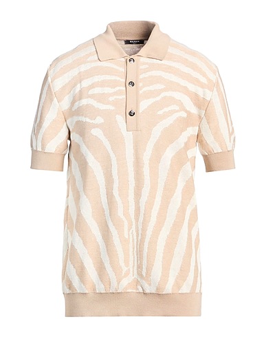 BALMAIN Jumper Beige 52% Linen, 48% Cotton