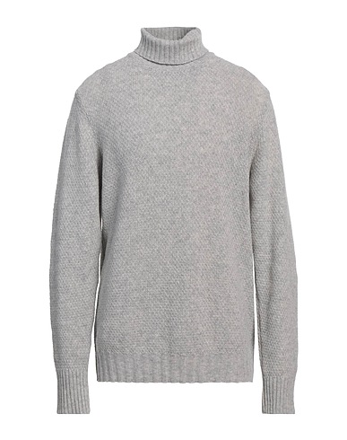 L.B.M. 1911 Turtleneck Light grey 80% Virgin Wool, 20% Polyamide