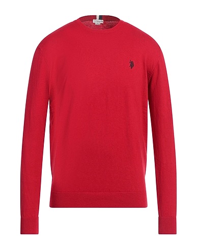 U.S.POLO ASSN. Jumper Red 90% Cotton, 10% Cashmere