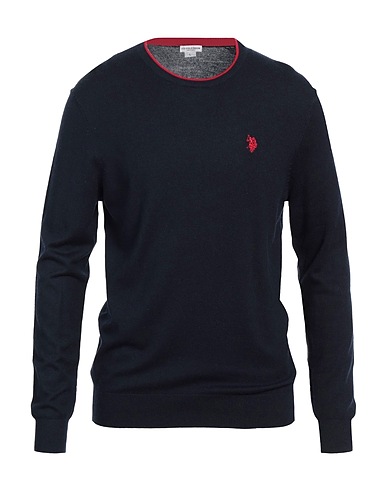 U.S.POLO ASSN. Pullover Blu navy 64% Viscosa, 20% Lana, 16% Poliammide