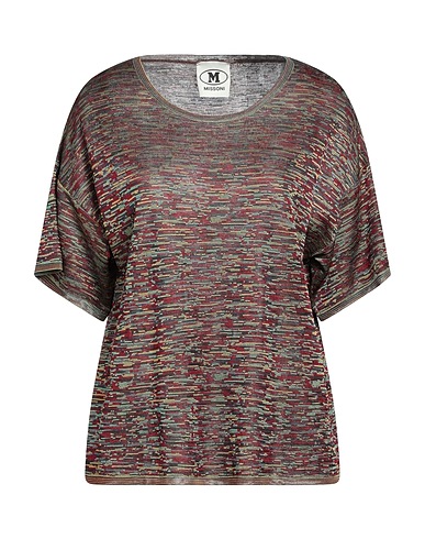 M MISSONI Pullover Bordeaux 100% Viscosa