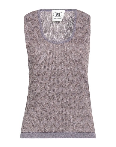 M MISSONI Top Lilac 44% Viscose, 34% Wool, 22% Metallic fiber