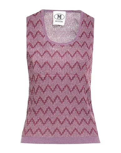 M MISSONI Top 44% Viscose, 34% Wool, 22% Metallic fiber