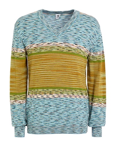 M MISSONI Jumper Pastel blue 100% Wool