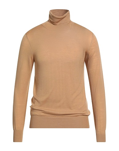 L.B.M. 1911 Turtleneck Camel 100% Virgin Wool