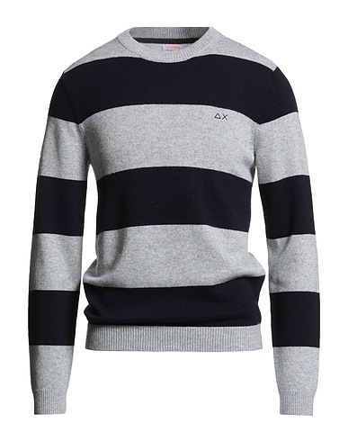 SUN 68 Pullover Grigio 50% Lana Merino, 35% Viscosa, 10% Poliammide, 5% Cachemire