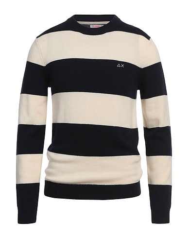 SUN 68 Sweater Navy 50% Merino Wool, 35% Viscose, 10% Polyamide, 5% Cashmere
