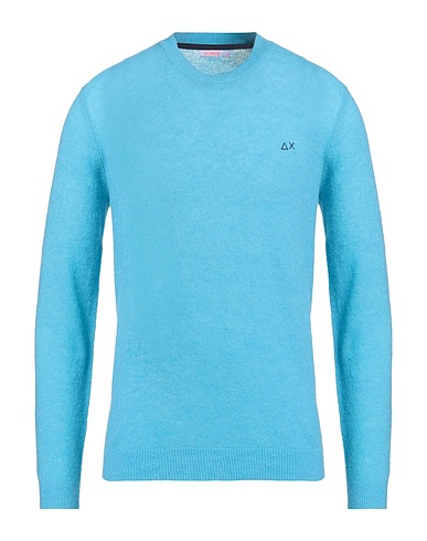SUN 68 Pullover Azzurro 44% Lana, 30% Poliammide, 20% Lana di alpaca, 6% Elastan