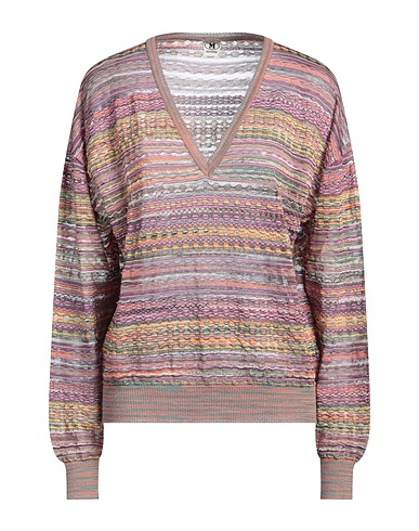 MISSONI Sweater Mauve 40% Viscose, 34% Cotton, 9% Mohair wool, 9% Alpaca wool, 8% Polyamide