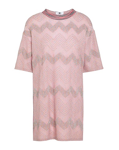 M MISSONI Top Rosa 41% Cotone, 32% Viscosa, 14% Fibra di metallo, 13% Poliammide