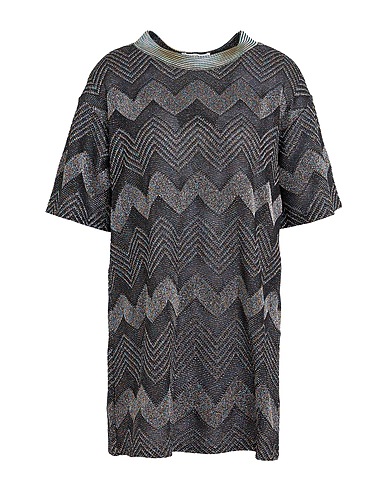 M MISSONI Top 41% Coton, 32% Viscose, 14% Fibre métallique, 13% Polyamide