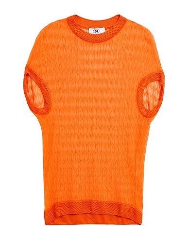 M MISSONI Jumper Orange 100% Cotton