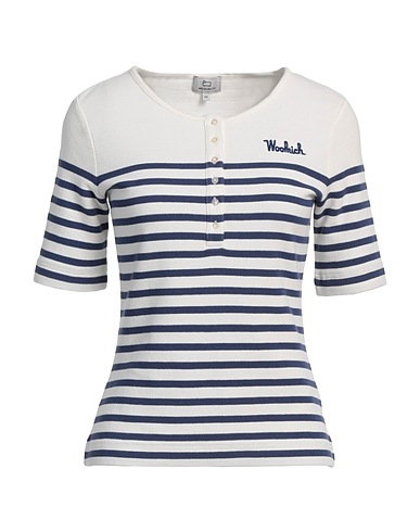 WOOLRICH T-shirt BIANCO 100% Cotton