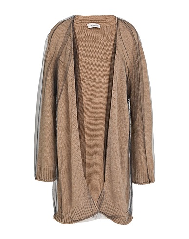MEIMEIJ Cardigan Light brown 75% Acrylic, 10% Wool, 10% Viscose, 5% Alpaca wool, Polyamide