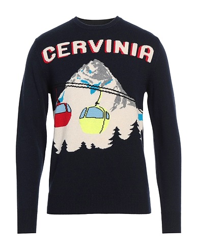 MC2 SAINT BARTH Sweater APRÈS-SKI COLLECTION Midnight blue 40% Wool, 25% Viscose, 25% Polyamide, 10% Cashmere