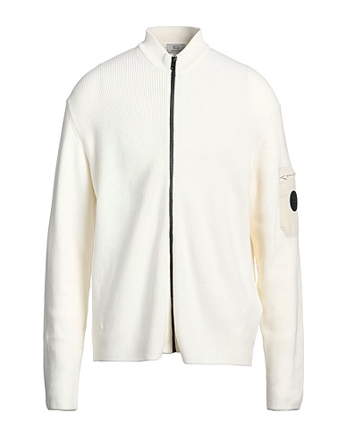 WOOLRICH Cardigan White 100% Cotton, Polyamide