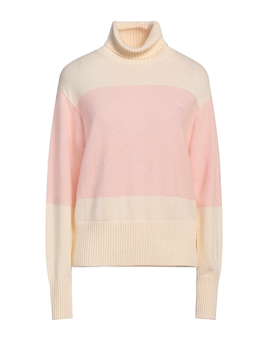 SUN 68 Polo neck Cream 48% Wool, 40% Synthetic fibers, 6% Alpaca wool, 4% Cashmere, 2% Elastane