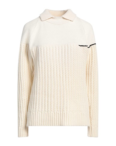 VICTORIA BECKHAM Sweater Ivory 100% Lambswool