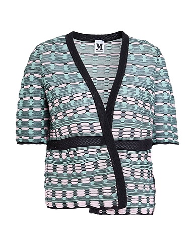 M MISSONI Cardigan Grey 38% Viscose, 34% Polyamide, 28% Cotton