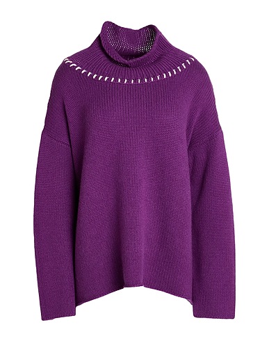 LANA D'ORO Cashmere jumper Purple 100% Cashmere