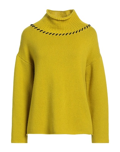 LANA D'ORO Dolcevita Verde lime 100% Cachemire