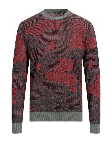 ZANONE Jumper BY SLOWEAR Rust 64% Linen, 36% Cotton