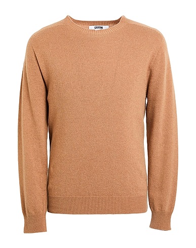 GRIFONI Cashmere jumper Camel 100% Cashmere