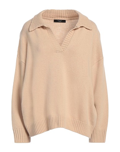 WEEKEND MAX MARA Jumper Sand 100% Virgin Wool