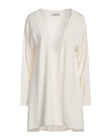 ALPHA STUDIO Jumper White 40% Recycled wool, 30% Viscose, 20% Polyamide, 10% Cashmere