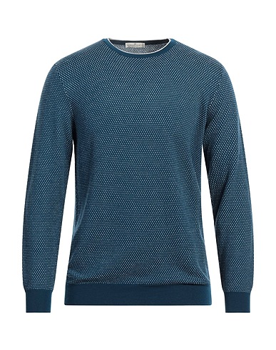 PANICALE Sweater Deep teal 100% Wool