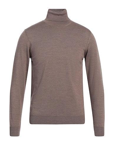 MASQ Turtleneck TORTORA 100% Merino Wool