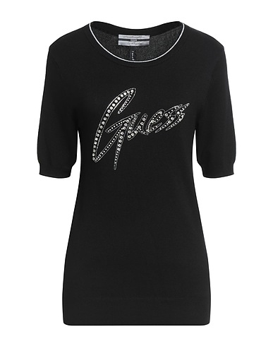 GUESS Pullover Nero 82% Viscosa, 16% Poliammide, 2% Elastan