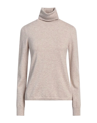 MAX MARA STUDIO Turtleneck Light grey 80% Wool, 20% Cashmere