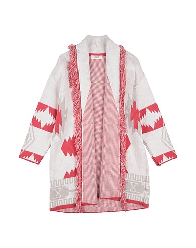 VICOLO Cardigan Bianco 100% Acrilico