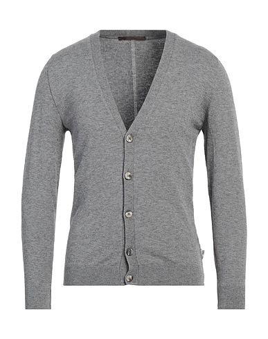 TAKESHY KUROSAWA Cardigan Grey 52% Viscose, 28% Polyester, 20% Polyamide