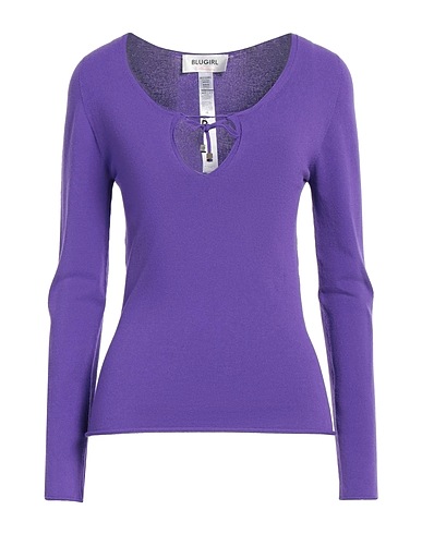 BLUGIRL Jumper Purple 70% Viscose, 30% Polyester