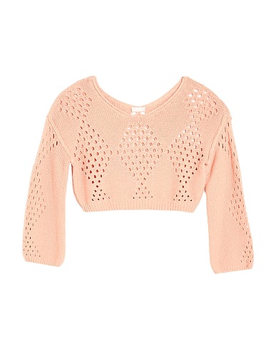 LIU •JO Pullover Salmone 100% Cotone